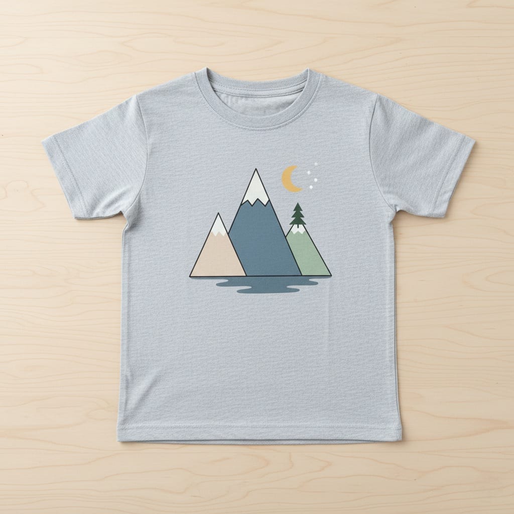 Mountain Kids T-shirt (Unisex)