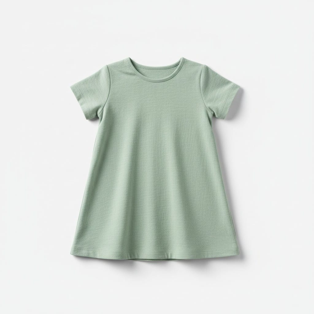 Sage Green T-Shirt Dress
