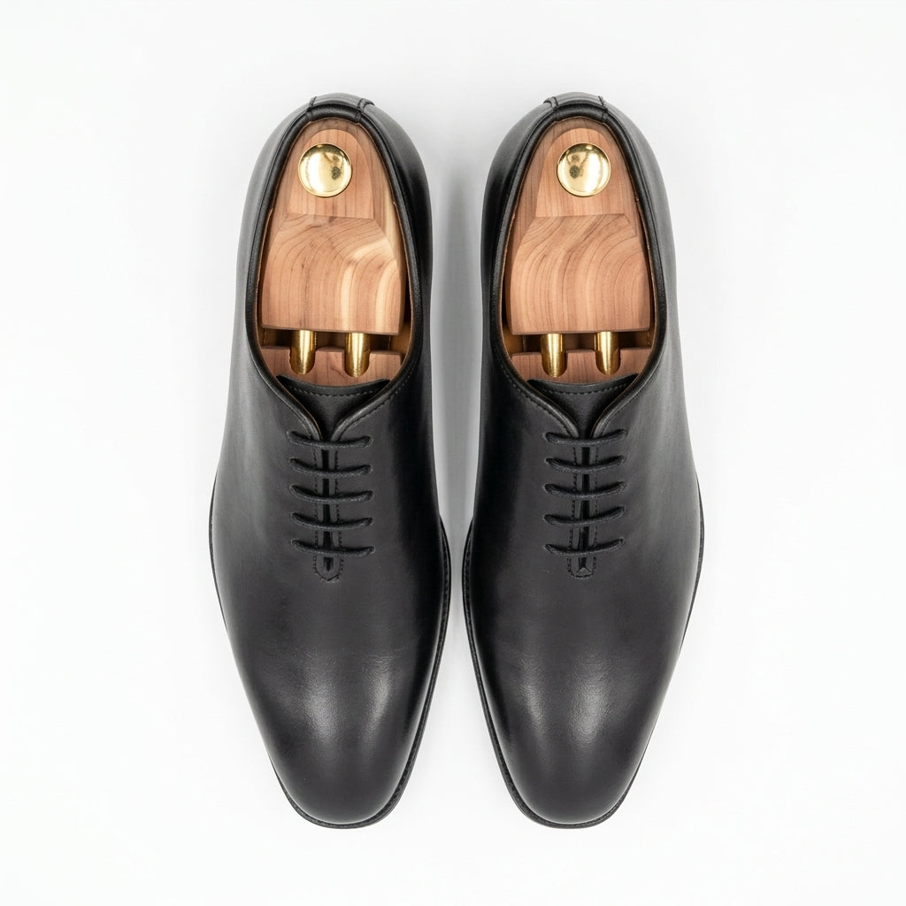 Walkist Original læder Wholecut Oxford-sko - Sort