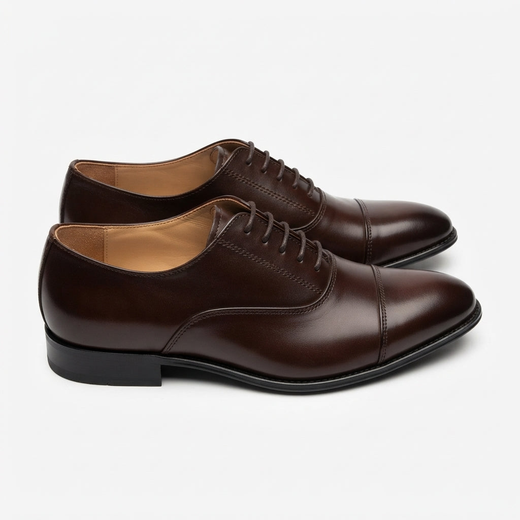 Walkist Original læder Oxford-sko - Mørkebrune