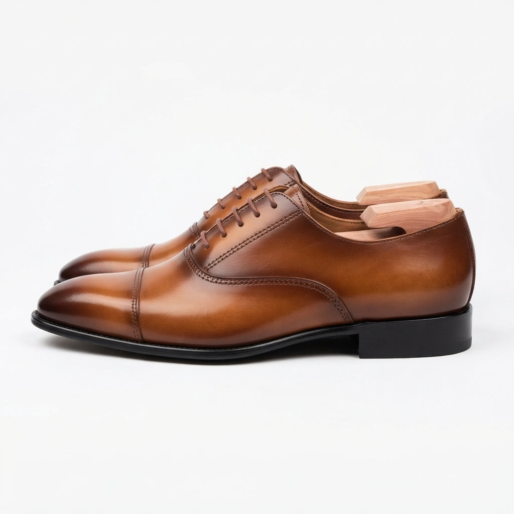 Walkist Original læder-Oxford-sko - Brune