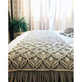 MACRAME TABLE AND BED RUNNER